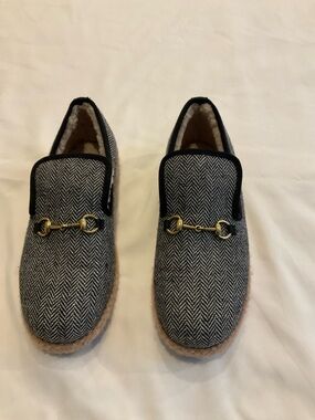 Faux Gucci Fria loafers
